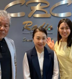Instagram 　服部真理子 CBCラジオ　石塚元章のニュースマンにゲスト出演